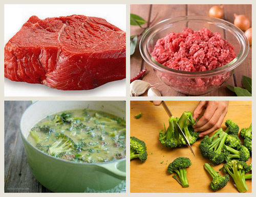 Nấu cháo thịt bò súp lơ cho bé nhanh tăng cân – Nối nấu cháo BBcooker